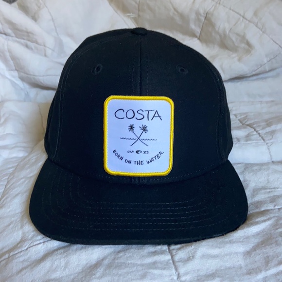 NWT Costa Del Mar Flat Bill Snap Back - Picture 1 of 6